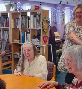 Lots of laughter at the 1 Oak Chilton Club Daycentre in Sudbury